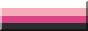 alternate transfem pride flag with horizonal stripes of white, light pink, dark pink, and gray